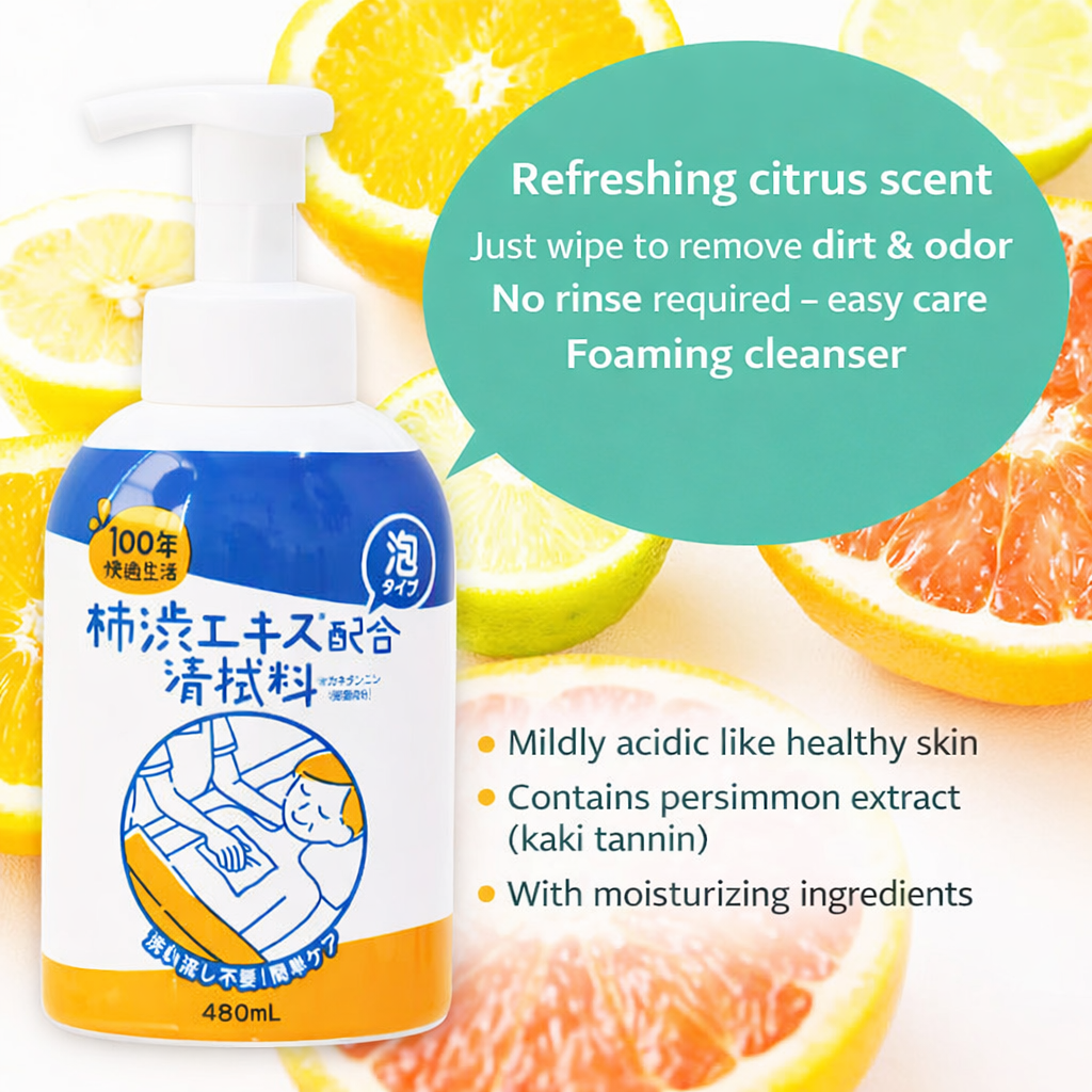 Elderly Waterless Body Cleansing Foam