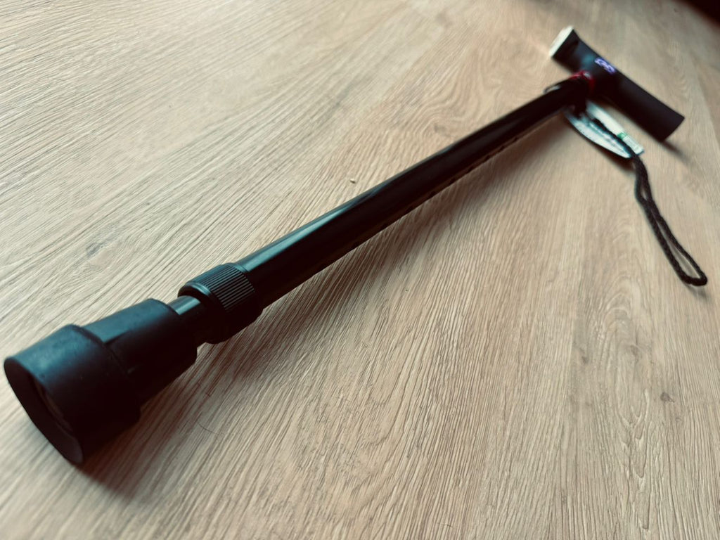 3-in-1 Safety Cane | Elderly Walking Stick | Adjustable Height | LED light | SOS Alarm | FM Radio