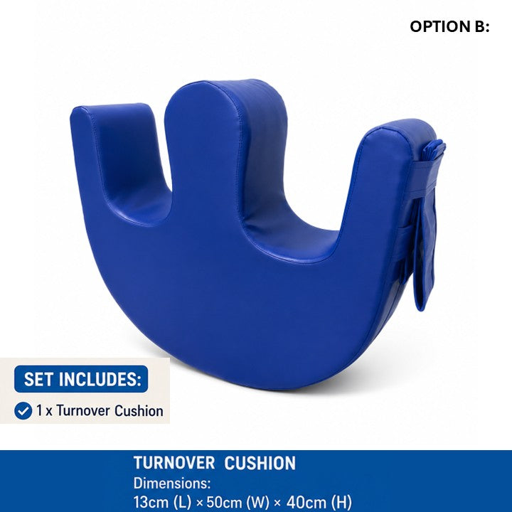 Elderly Bed Turning Aid Cushion | Anti Bedsore | Nursing Turnover Cushion with Support Wedge