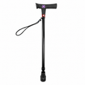 3-in-1 Safety Cane | Elderly Walking Stick | Adjustable Height | LED light | SOS Alarm | FM Radio